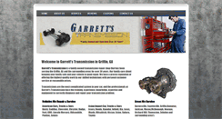 Desktop Screenshot of garrettstransmission.com
